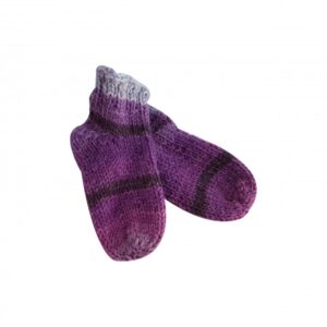 Lariyo Girls/Boys Kids Wear Purple Socks