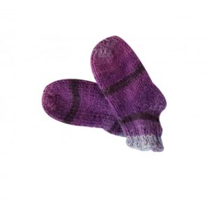 Lariyo Girls/Boys Kids Wear Purple Socks