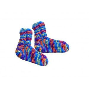 Lariyo Girls/Boys Kids Wear Blue Multicolor Socks