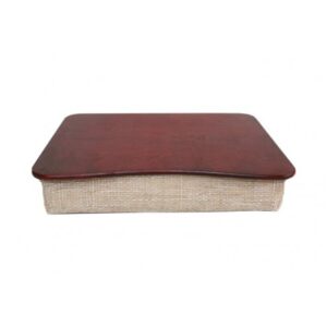 Lak-Daro Wooden Lapdesk Mobile workplace lap tray maroon