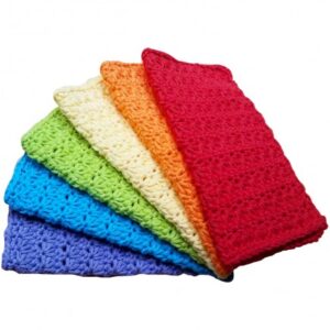 Lariyo Baby Bathing Multicolor Wash Cloth (Pack of 1)
