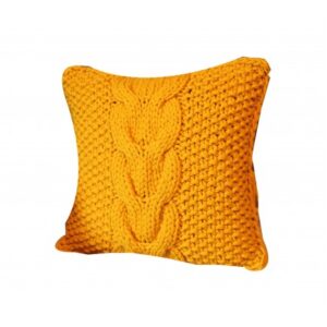 Lariyo Twisted Yellow Cushion Cover